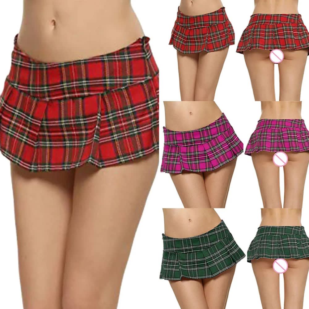 Professional Womens Sexy Low-Waisted Lattice Mini Skirt